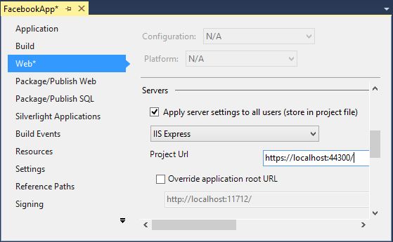SettingUp Project Url